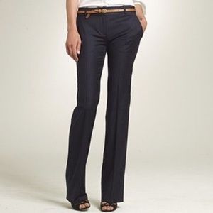 JCrew Super 120s Black Suit Pant- 6T